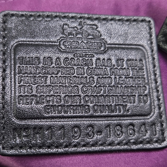 Coach Madison Black Leather Satchel Bag Handbag 18641 - Picture 13 of 15